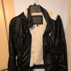 Ci Sono faux leather jacket